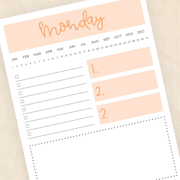 Printable Weekly Planner
