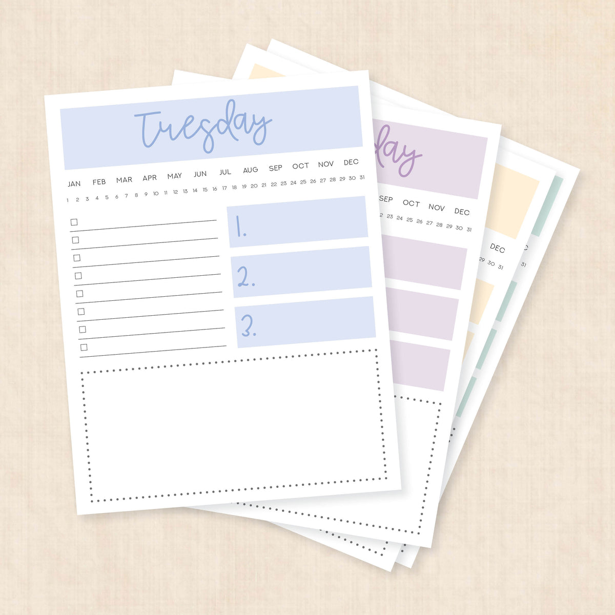 Printable Weekly Planner