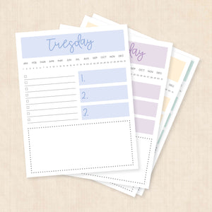 Printable Weekly Planner
