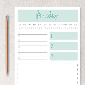 Printable Weekly Planner