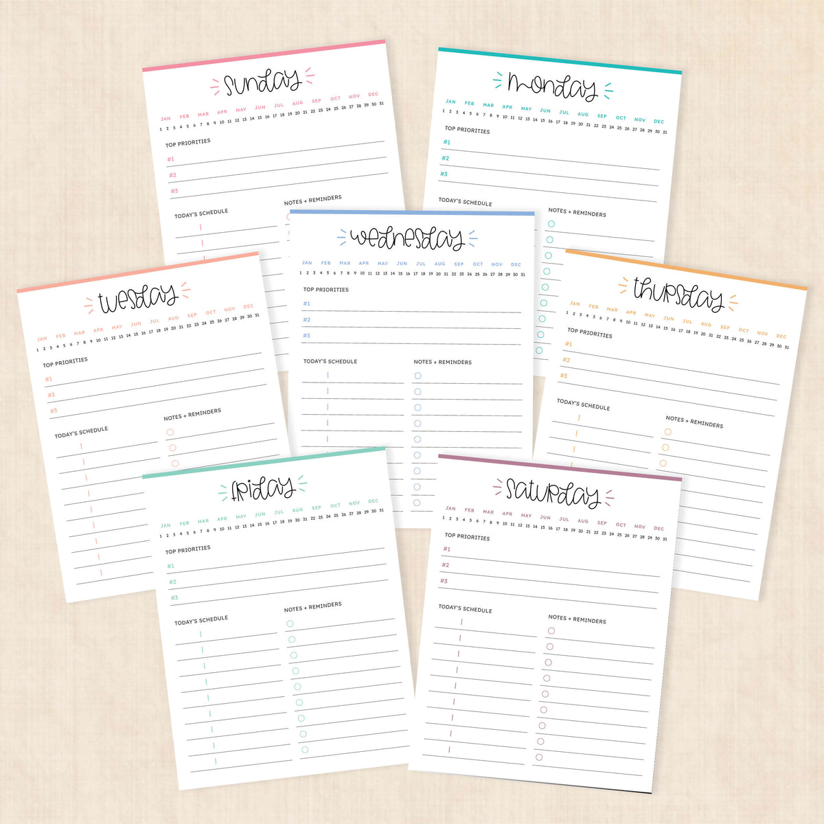 Printable Weekly Planner