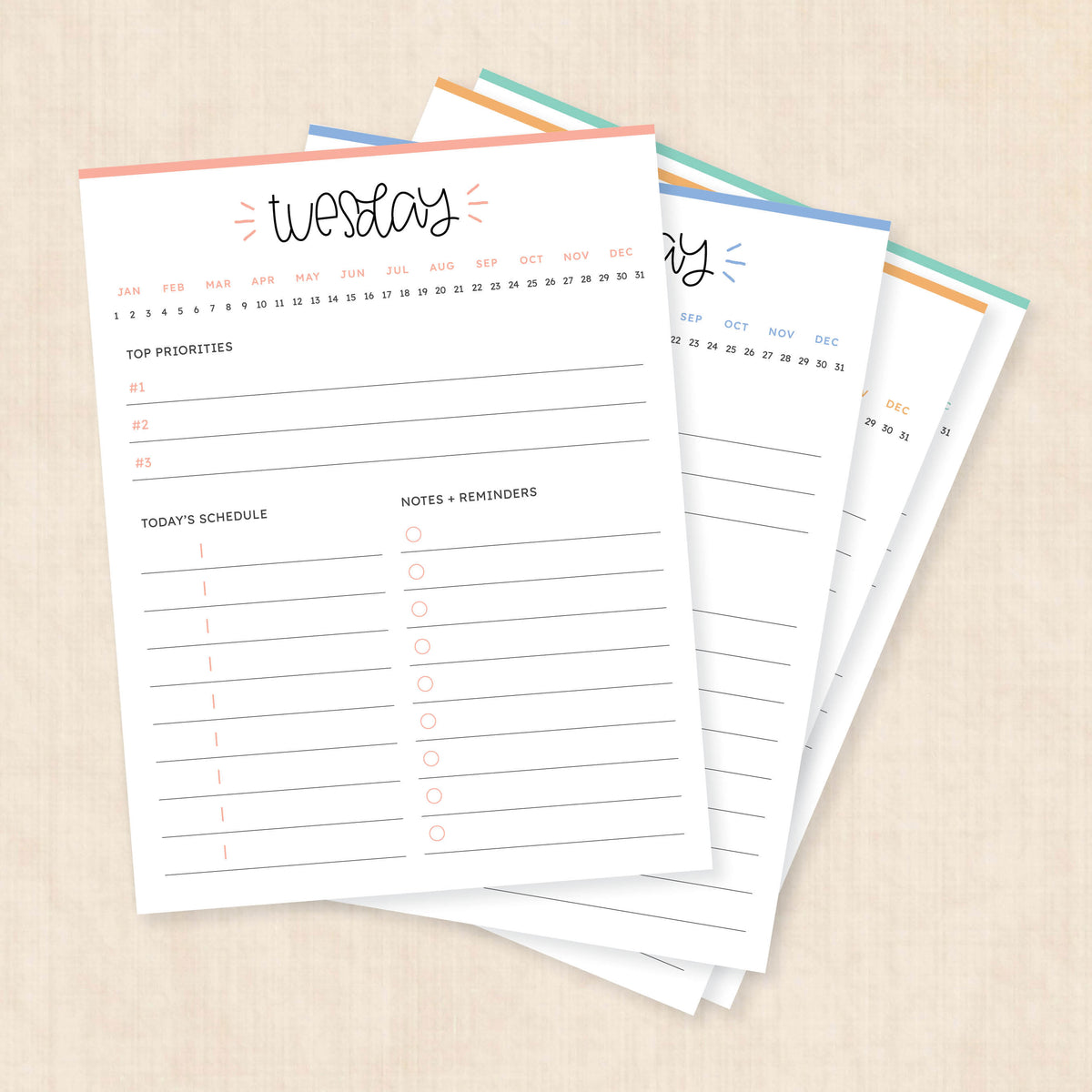 Printable Weekly Planner