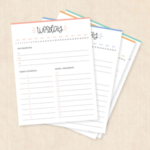 Printable Weekly Planner