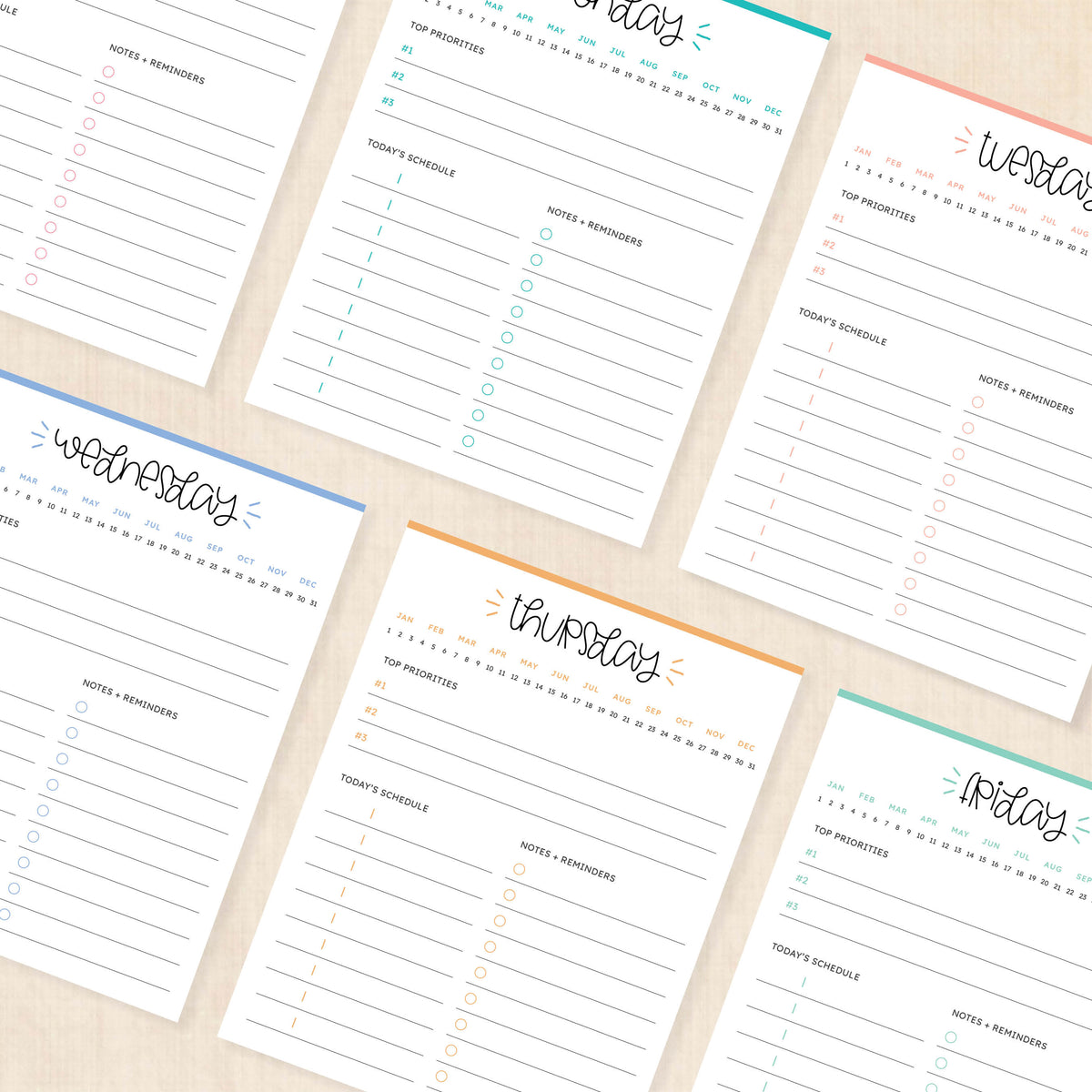Printable Weekly Planner