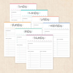 Printable Weekly Planner
