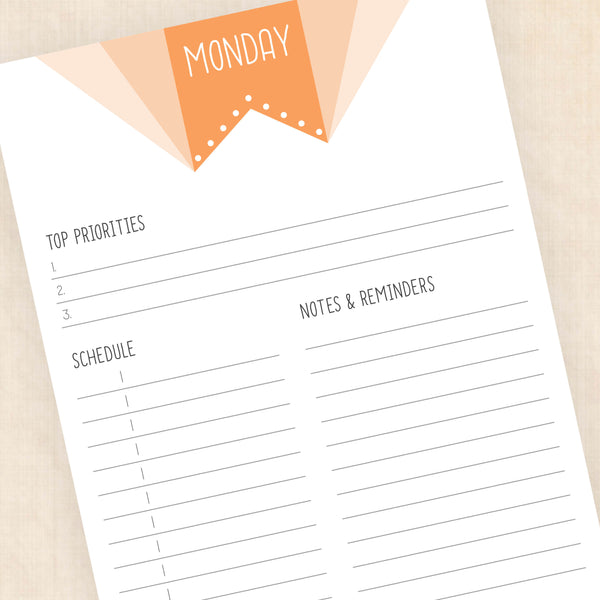 printable weekly planner