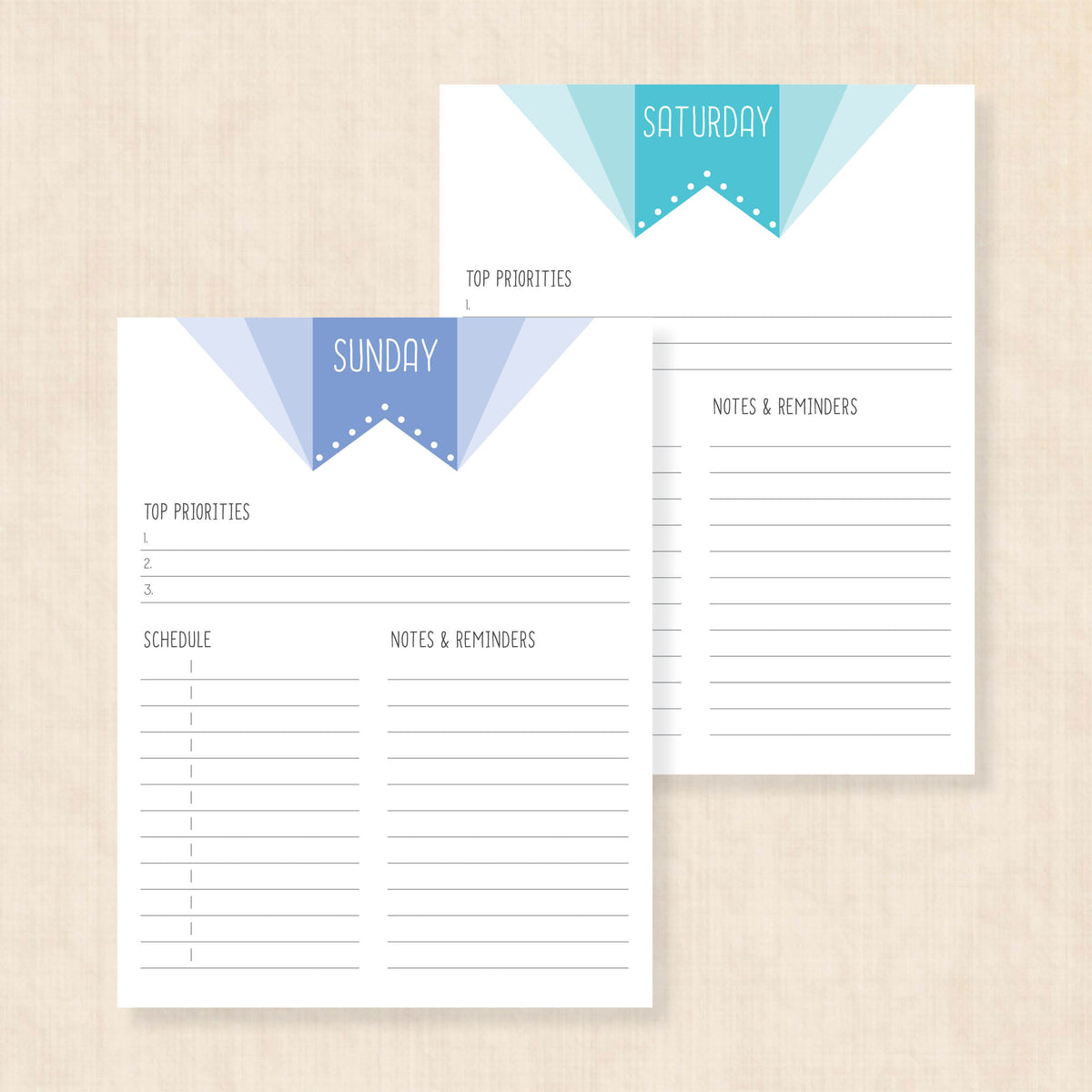 printable weekly planner