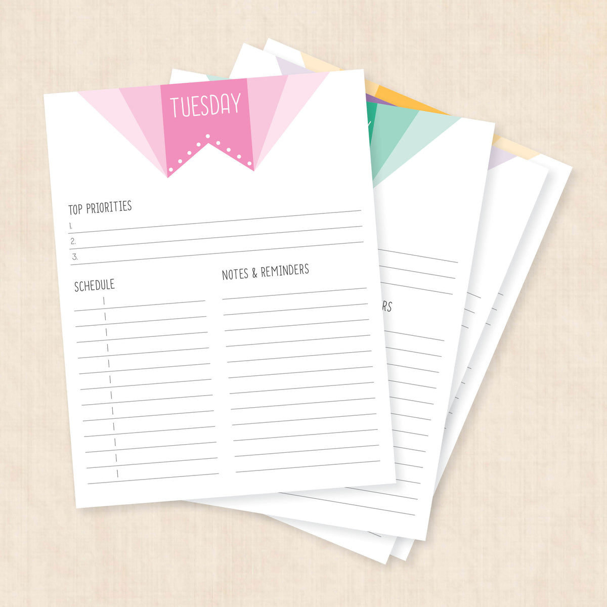 printable weekly planner