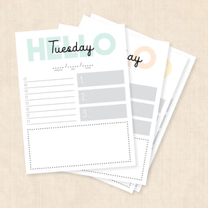 printable weekly planner