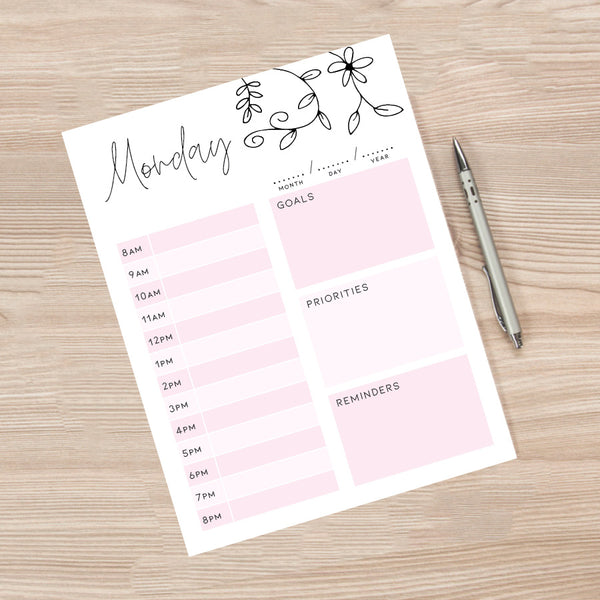 Printable Weekly Planner · Tidy Plans