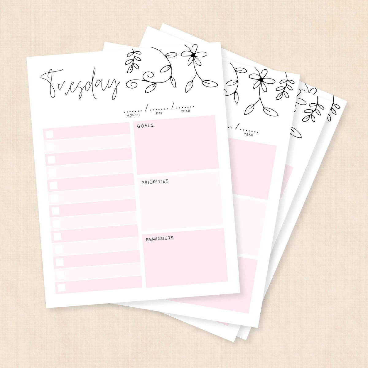 printable weekly planner