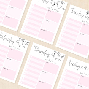 printable weekly planner