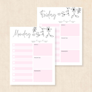 printable weekly planner