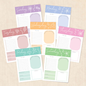 printable weekly planner
