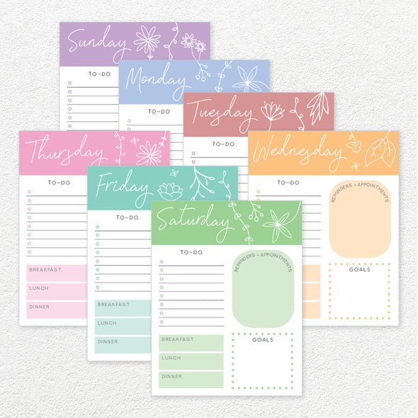 Printable Weekly Planner · Tidy Plans