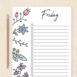 printable weekly planner