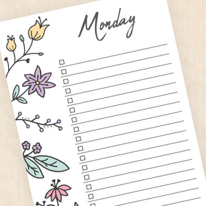 printable weekly planner