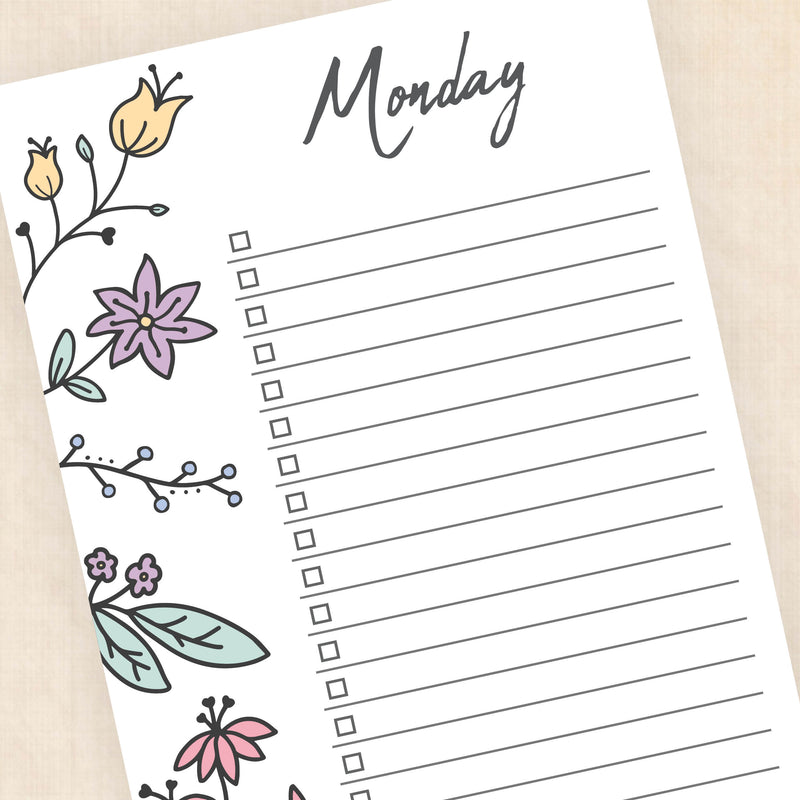printable weekly planner