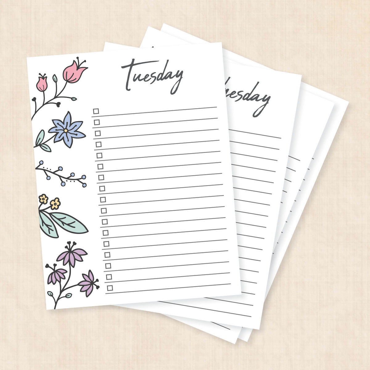 printable weekly planner