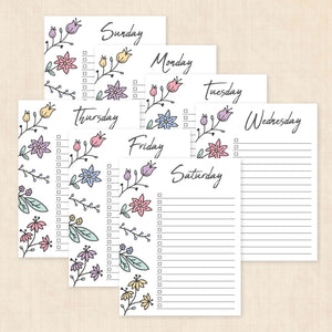 printable weekly planner
