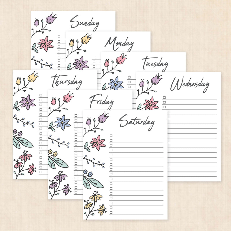 printable weekly planner
