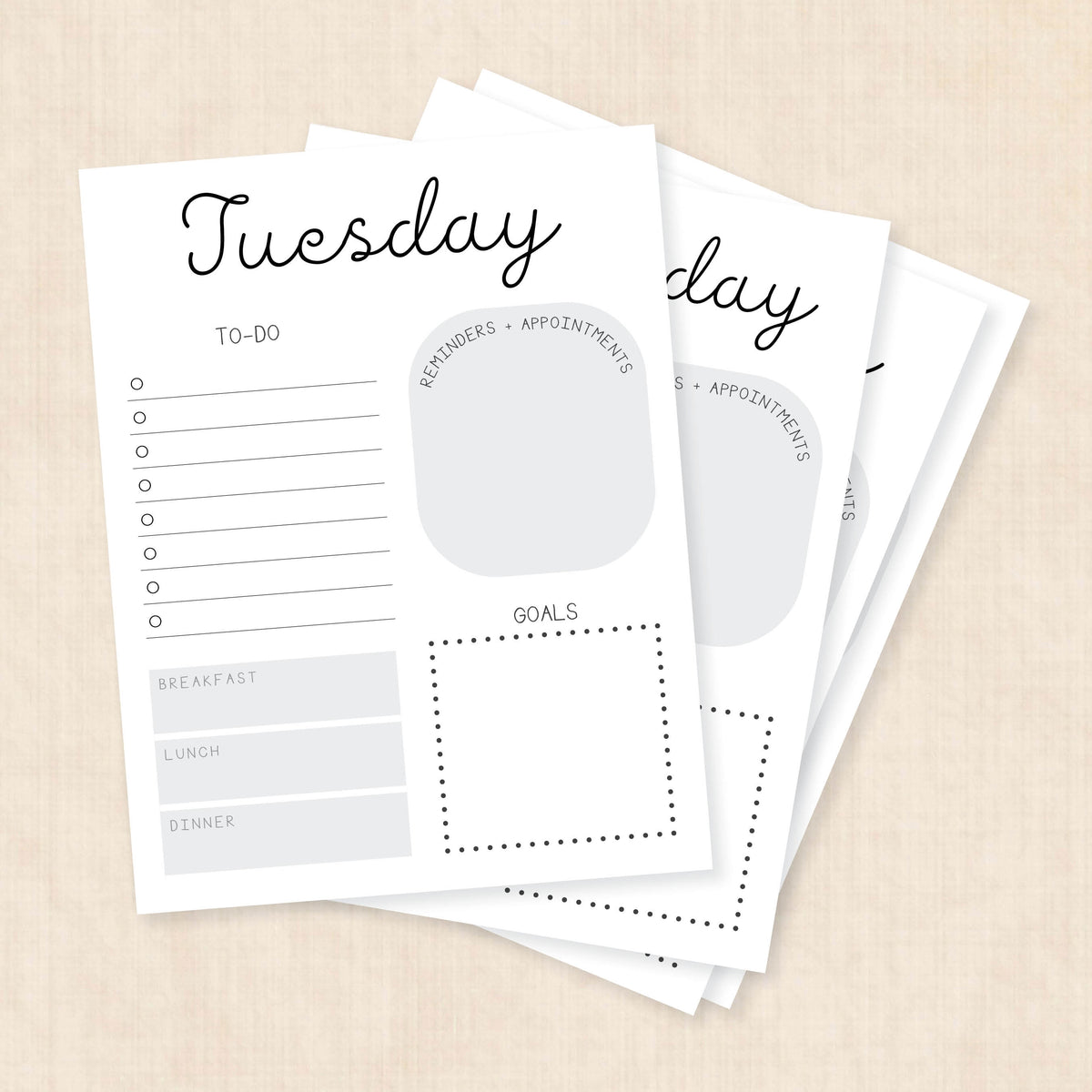 printable weekly planner