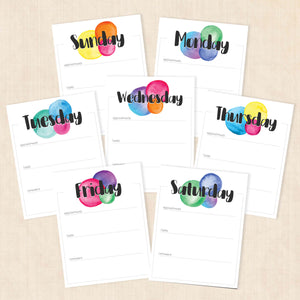 printable weekly planner