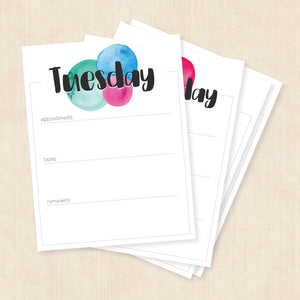printable weekly planner
