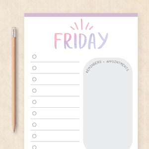 printable weekly planner