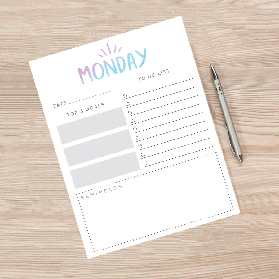 printable weekly planner