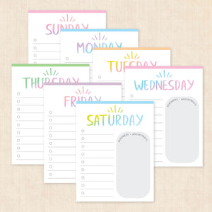 printable weekly planner
