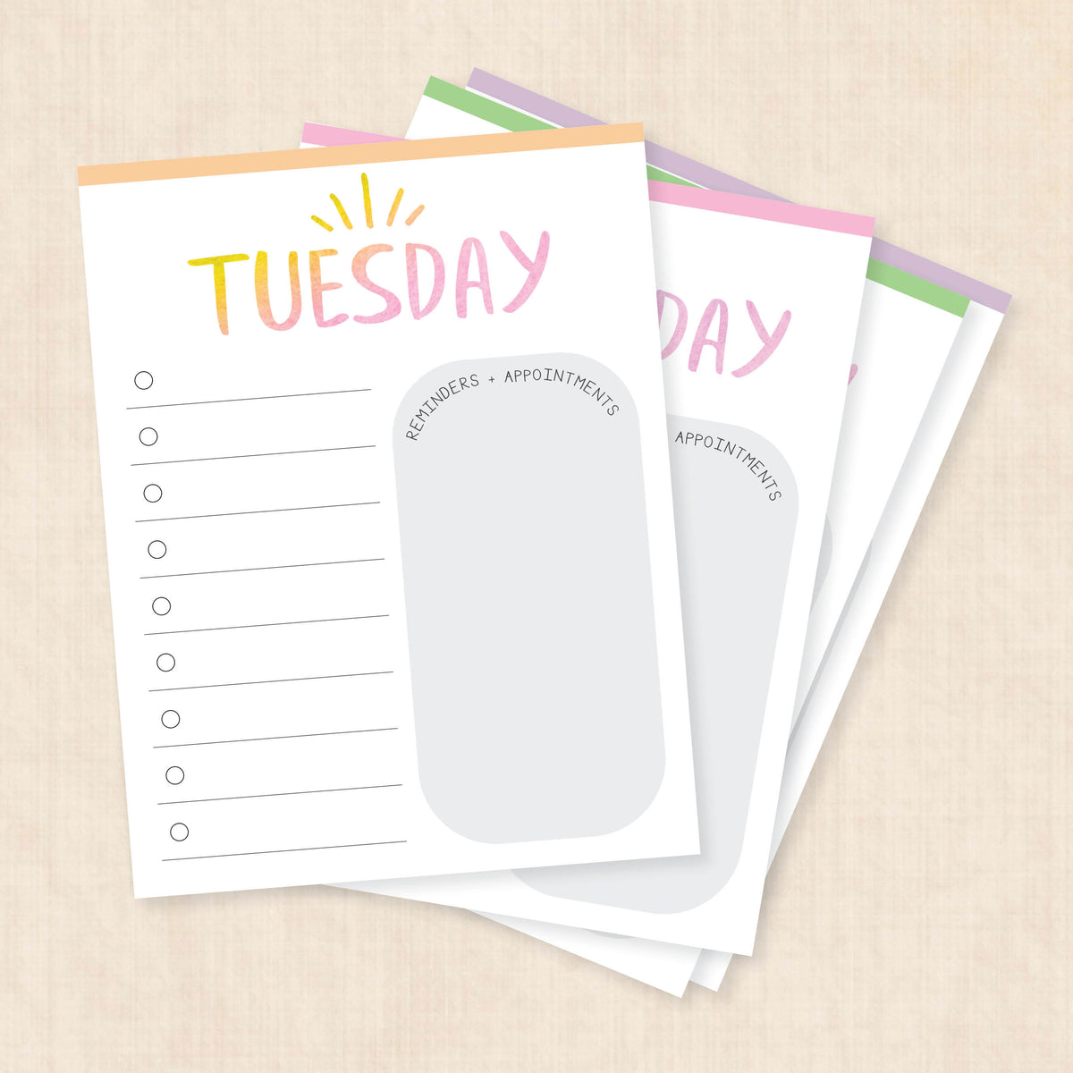 printable weekly planner