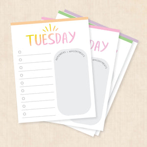 printable weekly planner