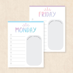 printable weekly planner