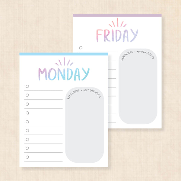 printable weekly planner