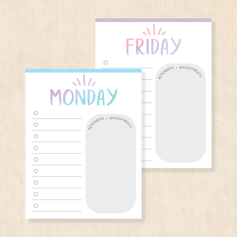 printable weekly planner