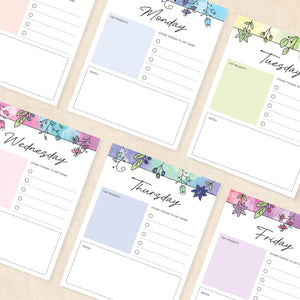 printable weekly planner