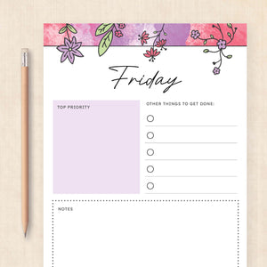 printable weekly planner