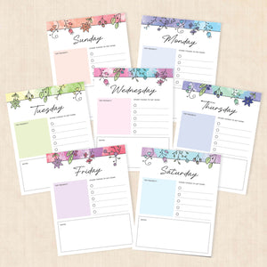 printable weekly planner