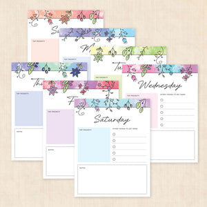 printable weekly planner