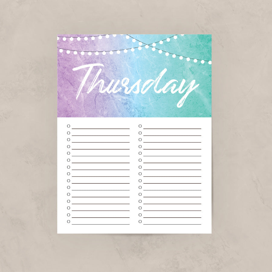 printable weekly planner