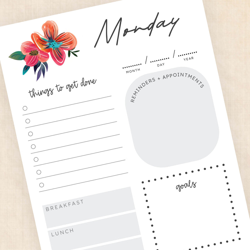 printable weekly planner