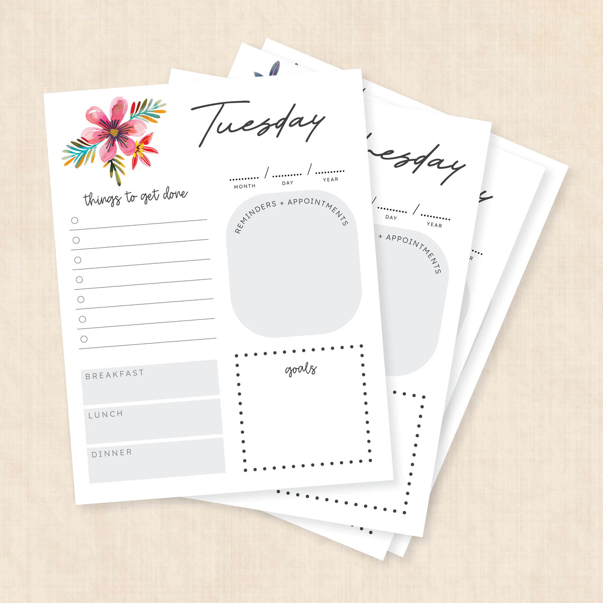 printable weekly planner