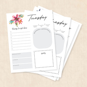 printable weekly planner