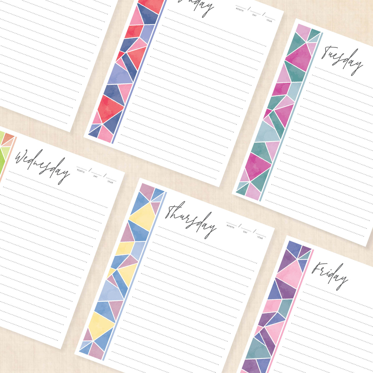 printable weekly planner
