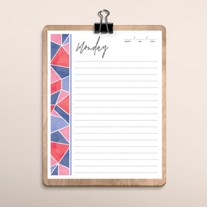 printable weekly planner