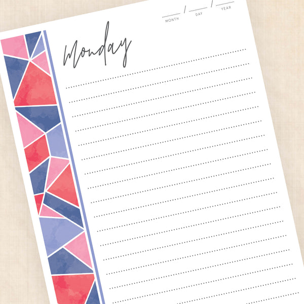 printable weekly planner