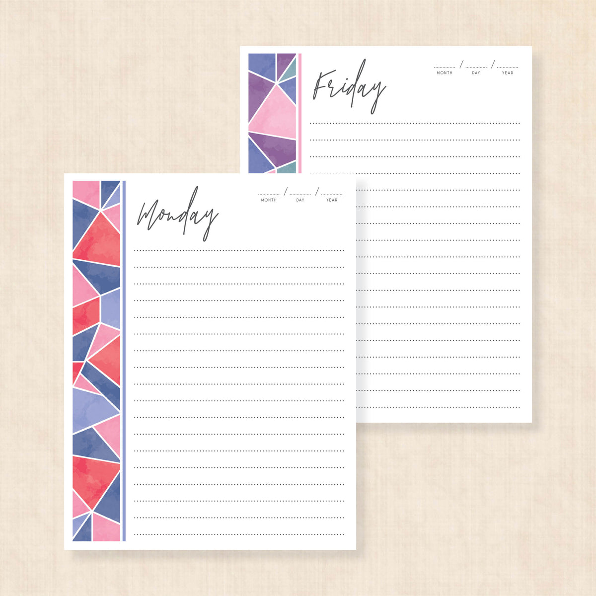 printable weekly planner
