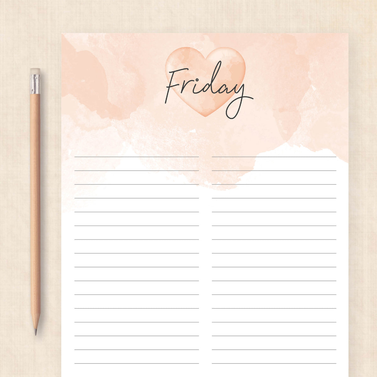 printable weekly planner
