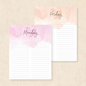 printable weekly planner